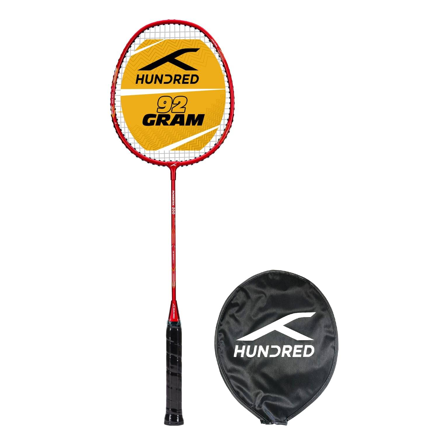 HUNDRED Multicolor Badminton Racquet ( Pack of 1 ) HUNDRED Multicolor Badminton Racquet ( Pack of 1 )