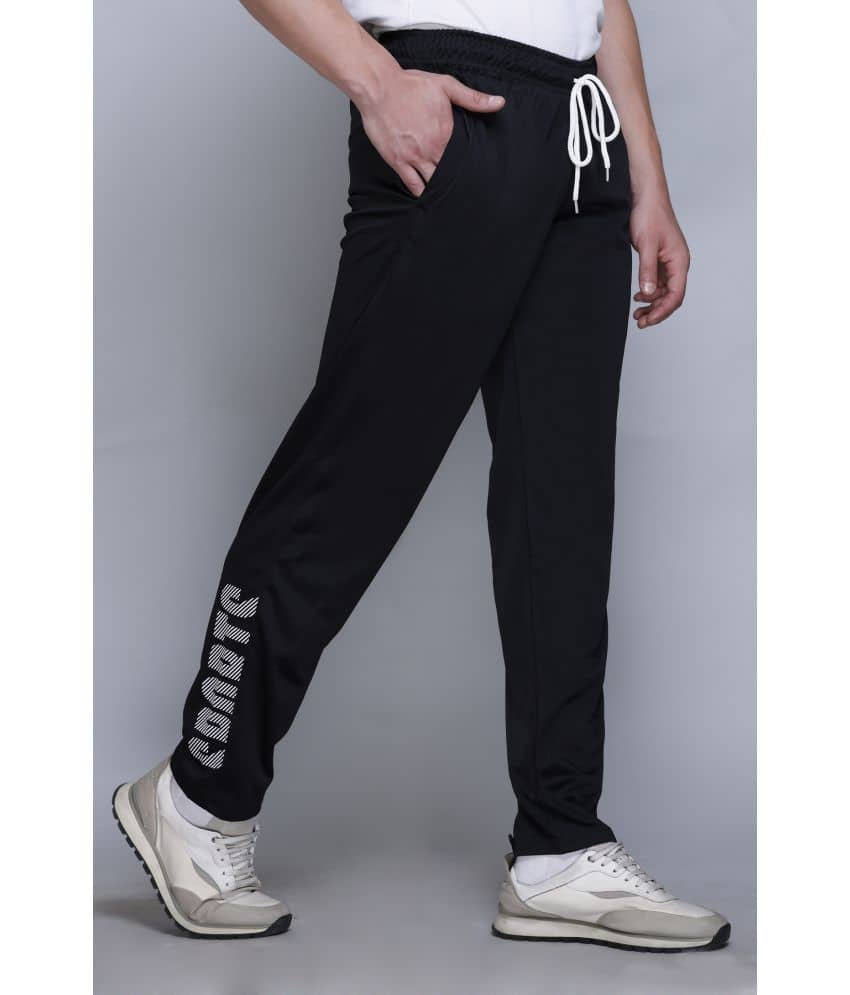 HVBK Black Polyester Men's Trackpants ( Pack of 1 ) - Track Pants | Buy online on ZillyBuy
