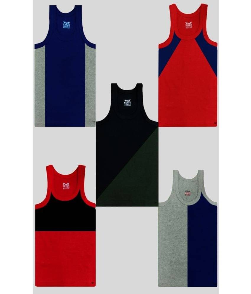 Hap Kings Pack of 5 Boys Cotton ( Multicolor ) Hap Kings Pack of 5 Boys Cotton ( Multicolor )