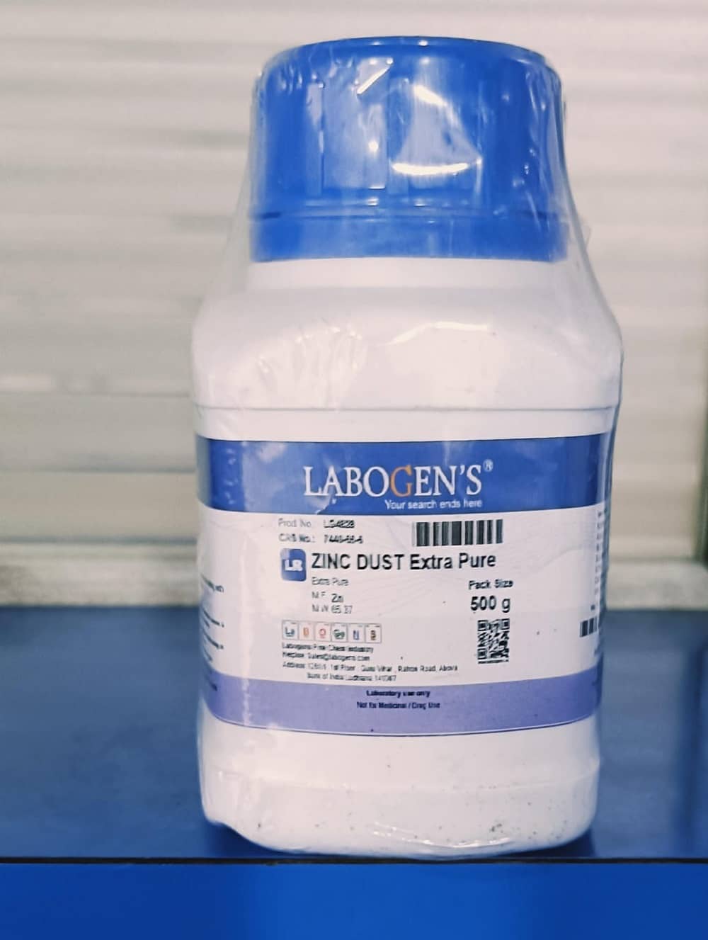 LABOGENS ZINC (metal) DUST Extra Pure 500GM
