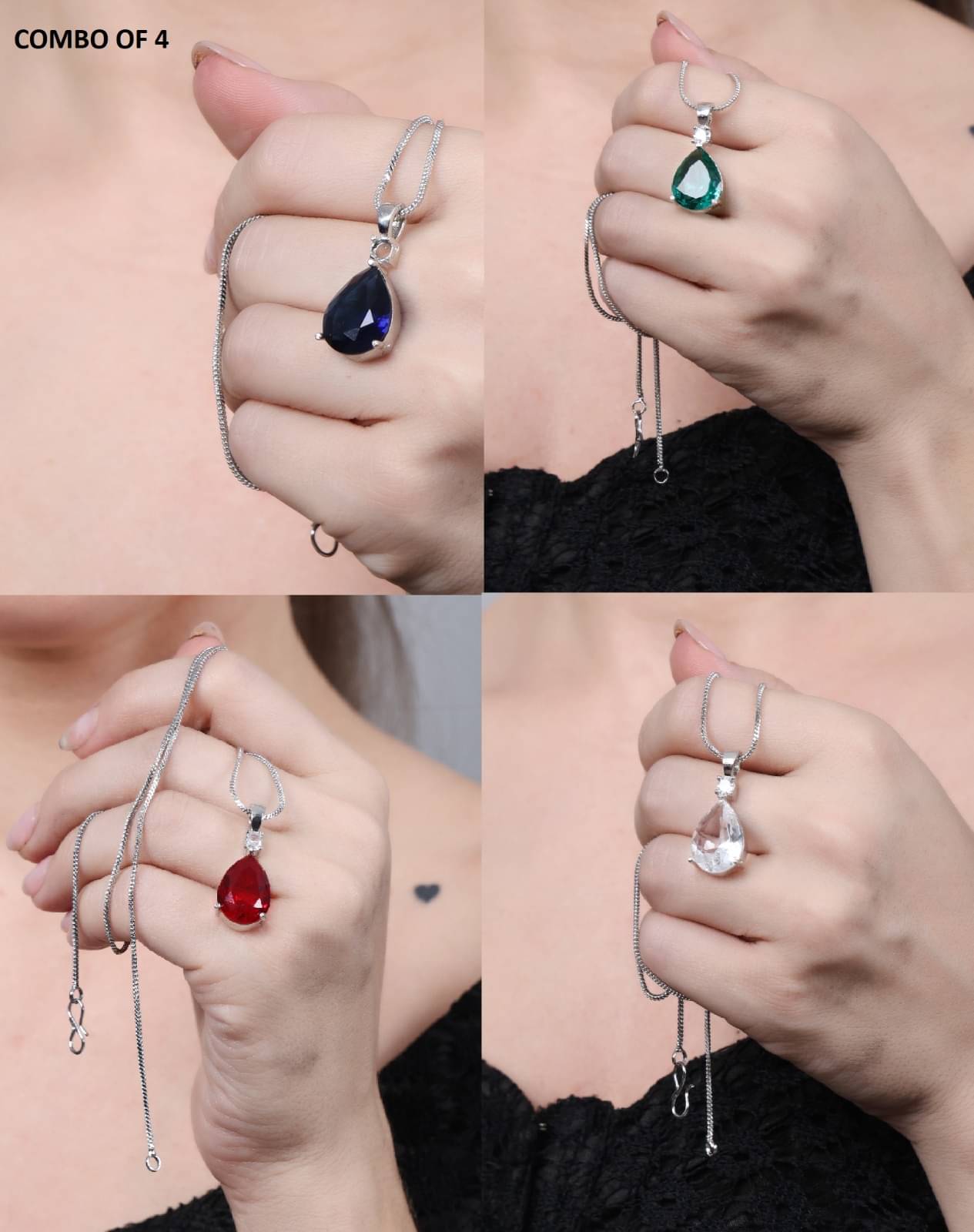     			PUJVI Multi Color Pendant ( Pack of 1 )