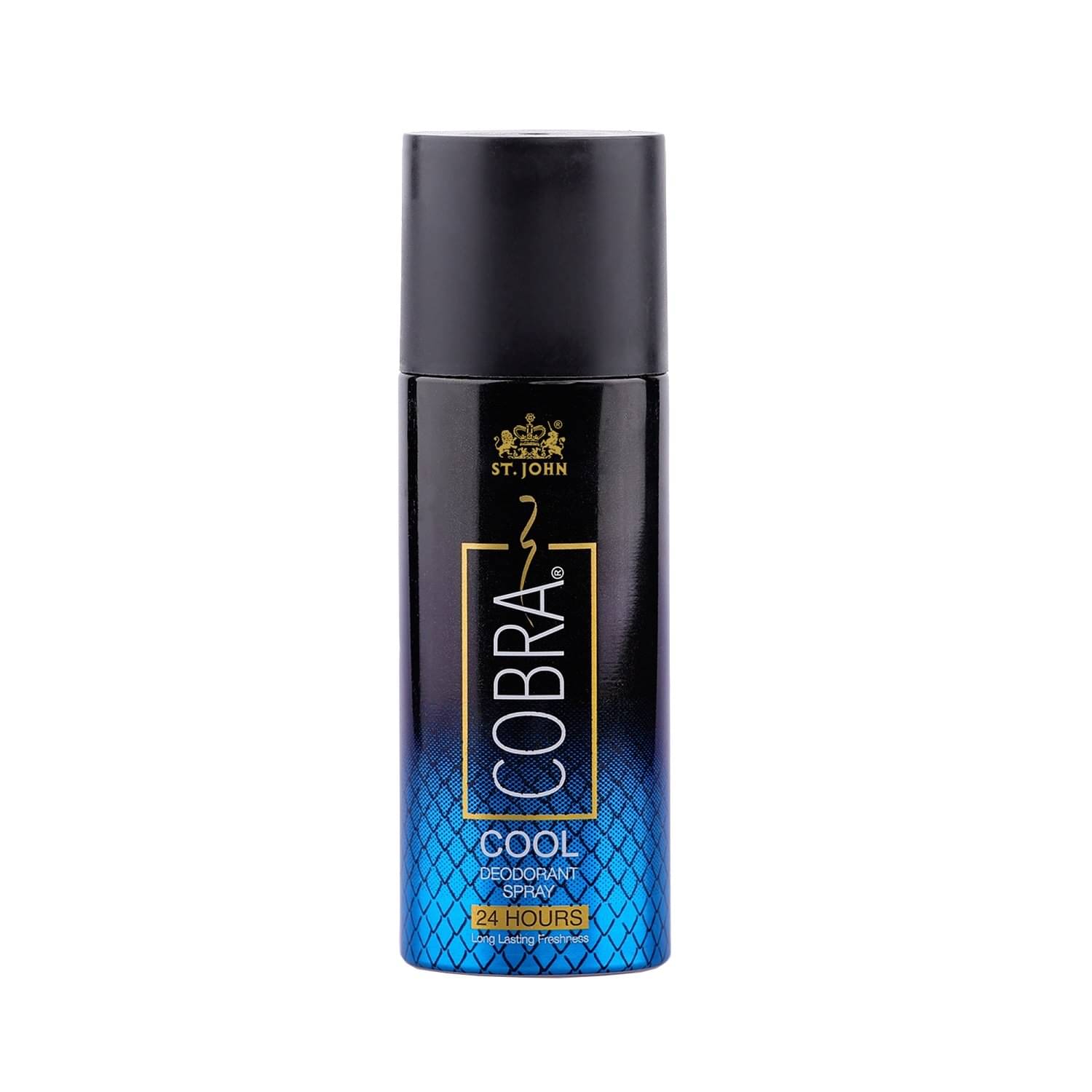 ST.JOHN Cobra Limited Edition Cool Long lasting Deodorant Spray for Men 150ml - Pack of 1 ST.JOHN Cobra Limited Edition Cool Long lasting Deodorant Spray for Men 150ml - Pack of 1