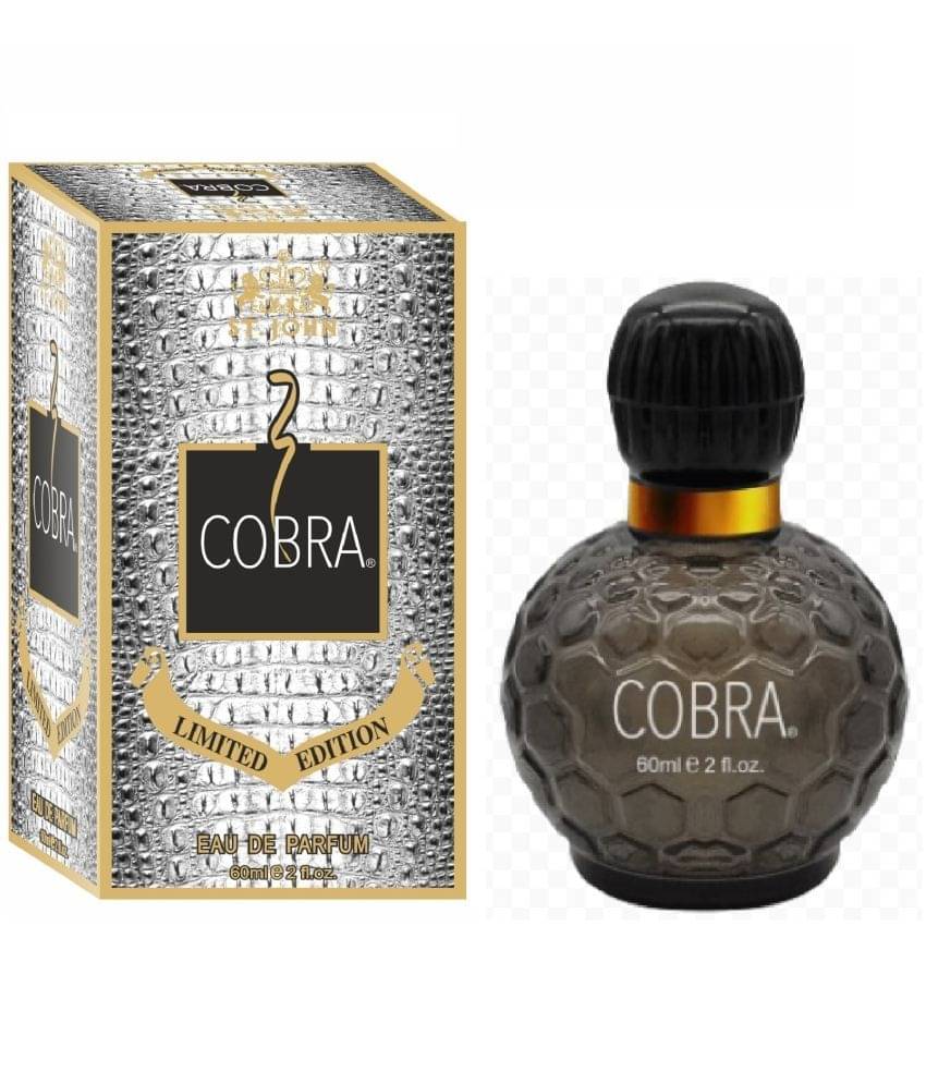 ST.JOHN Cobra Perfume Limited Edition, Long-Lasting Perfume For Men 60ml - Pack of 1     			ST.JOHN Cobra Perfume Limited Edition, Long-Lasting Perfume For Men 60ml - Pack of 1