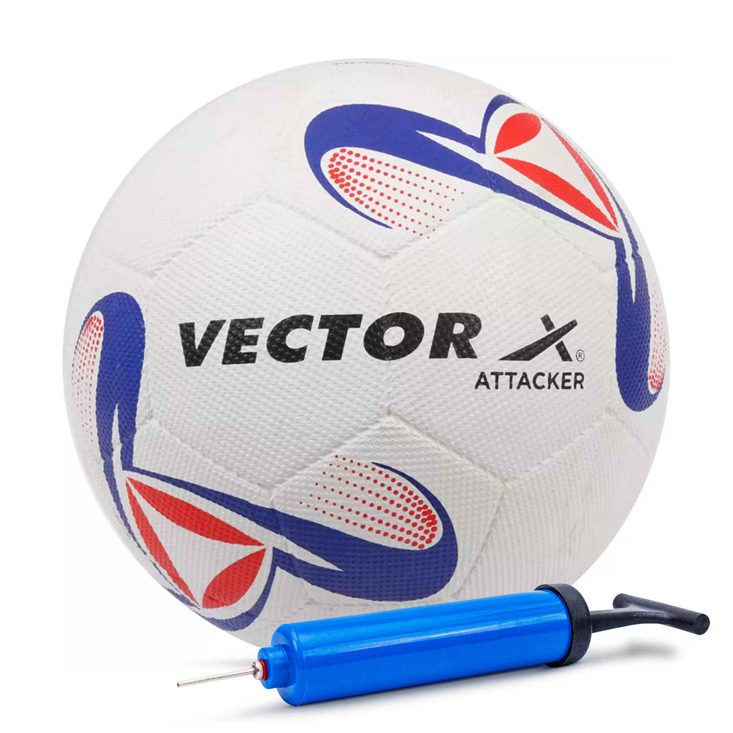Vector X White Rubber Football ( Pack of 1 ) - Sports and Fitness Equipment | Buy online on ZillyBuy