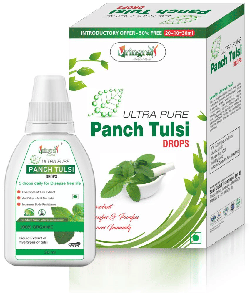     			Vringra Tulsi Drops 30 ml Pack of 1