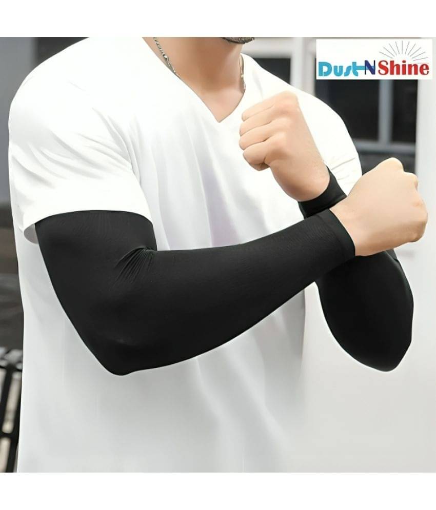 dust n shine Multicolor Solid Riding Sleeves ( Single Set ) dust n shine Multicolor Solid Riding Sleeves ( Single Set )