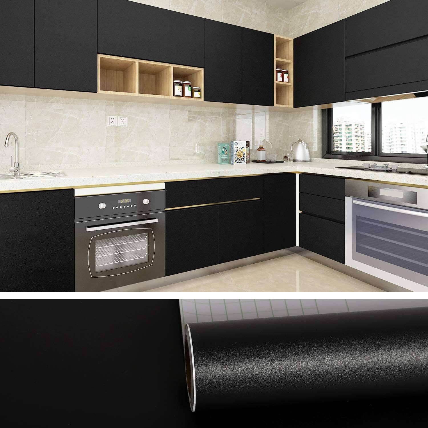 sunbird Solid Wallpaper ( 30 x 152 ) cm ( Pack of 1 )