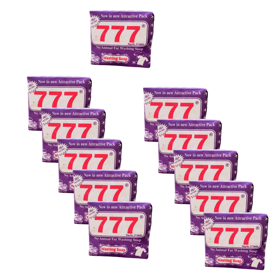     			777 Detergent Bar ( Pack of 10 )