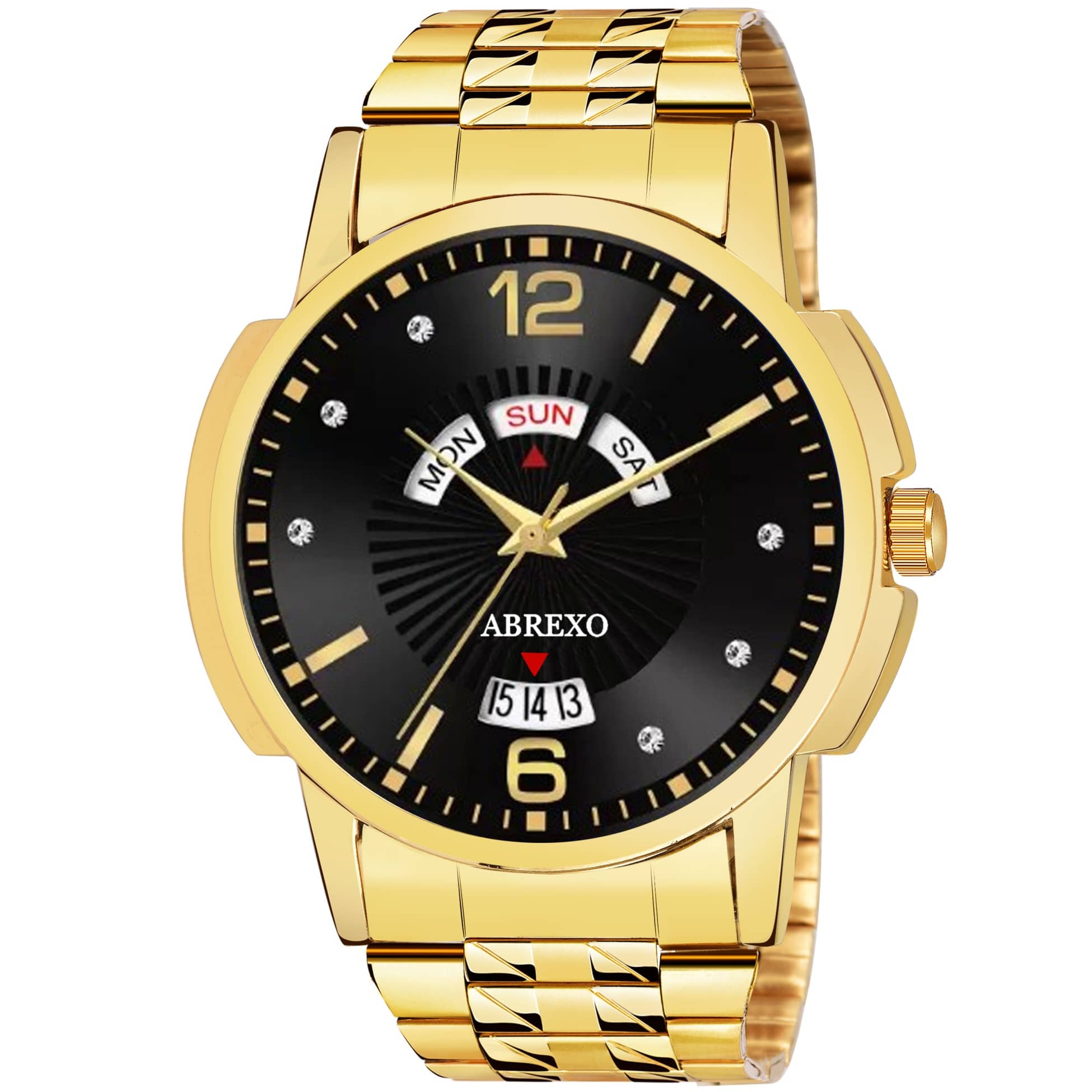 Abrexo Gold Stainless Steel Analog Men's Watch