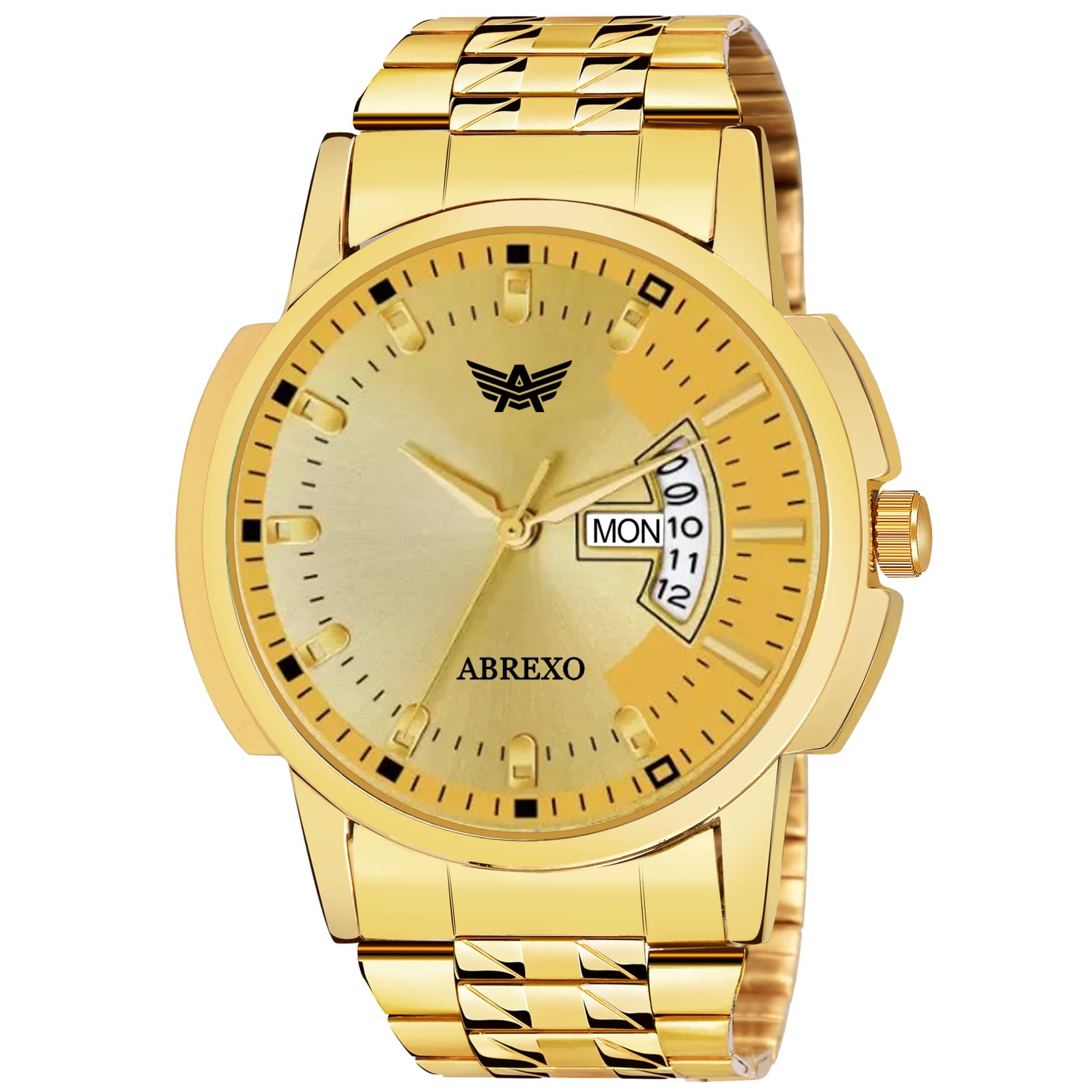Abrexo Gold Stainless Steel Analog Men's Watch