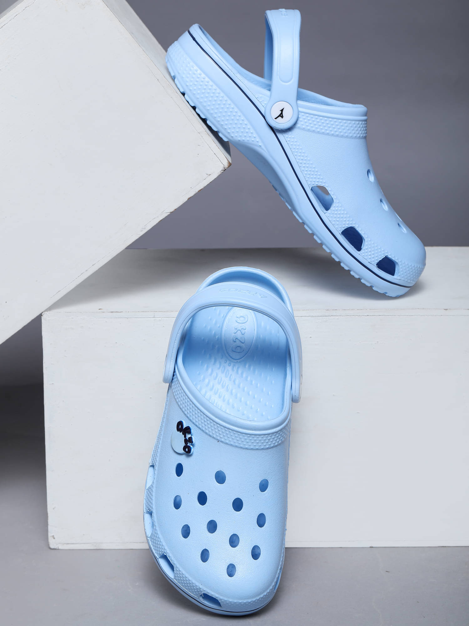     			Abros BLUE Clogs