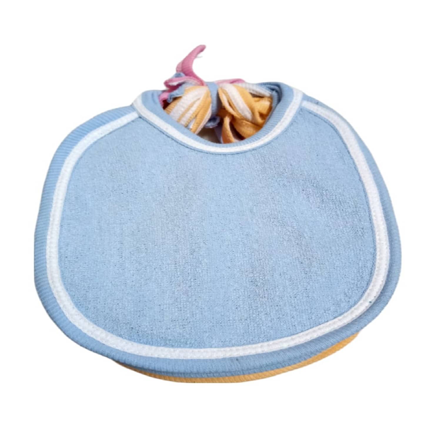     			BBYARAJ Multi-Colour Cotton Bibs - Set of 6