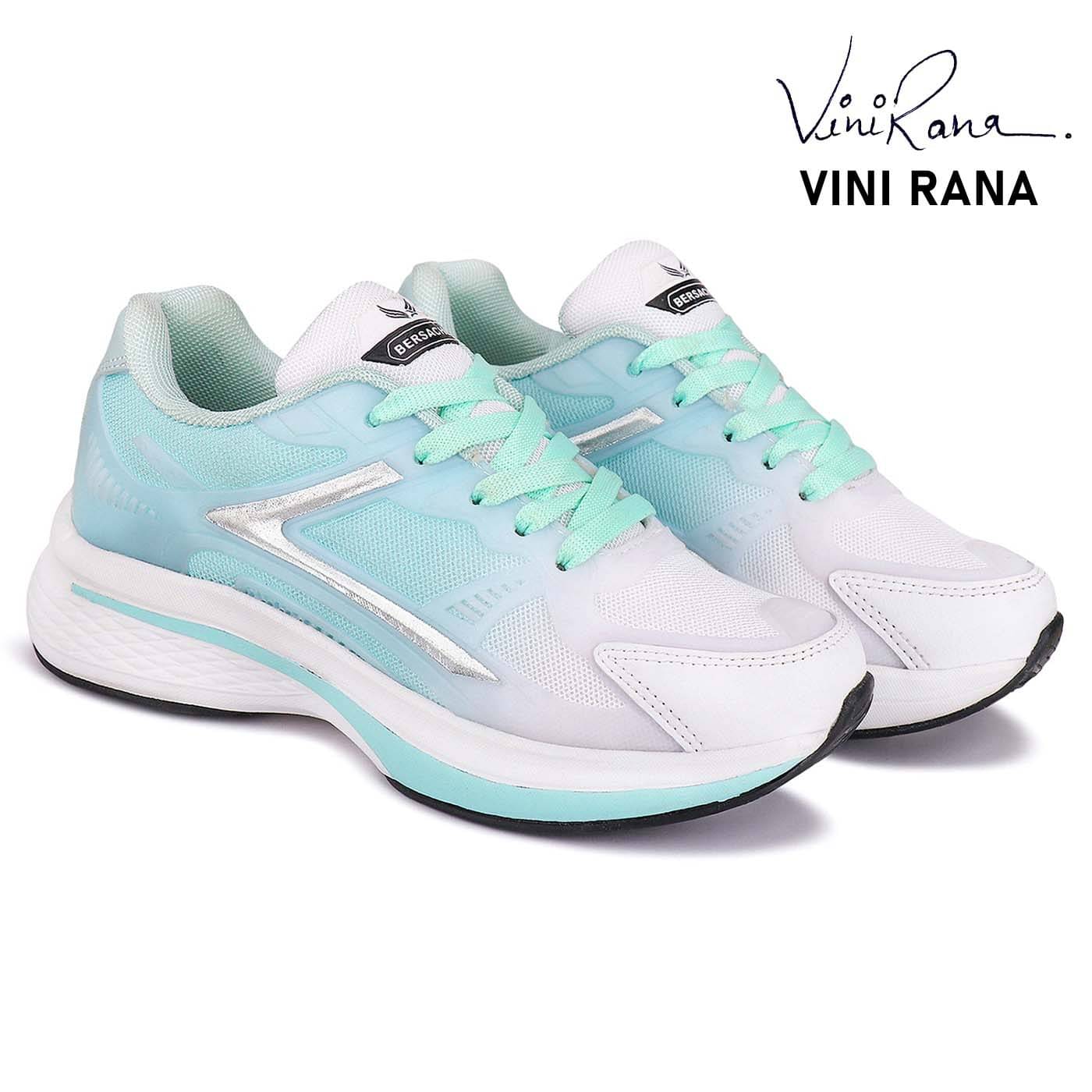 Bersache - White Women's Running Shoes Bersache - White Women's Running Shoes