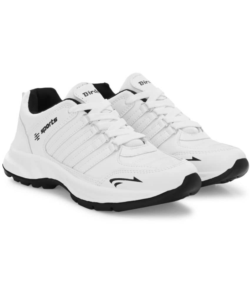 Birde White Men's Sports Running Shoes - Sports Shoes | Buy online on ZillyBuy