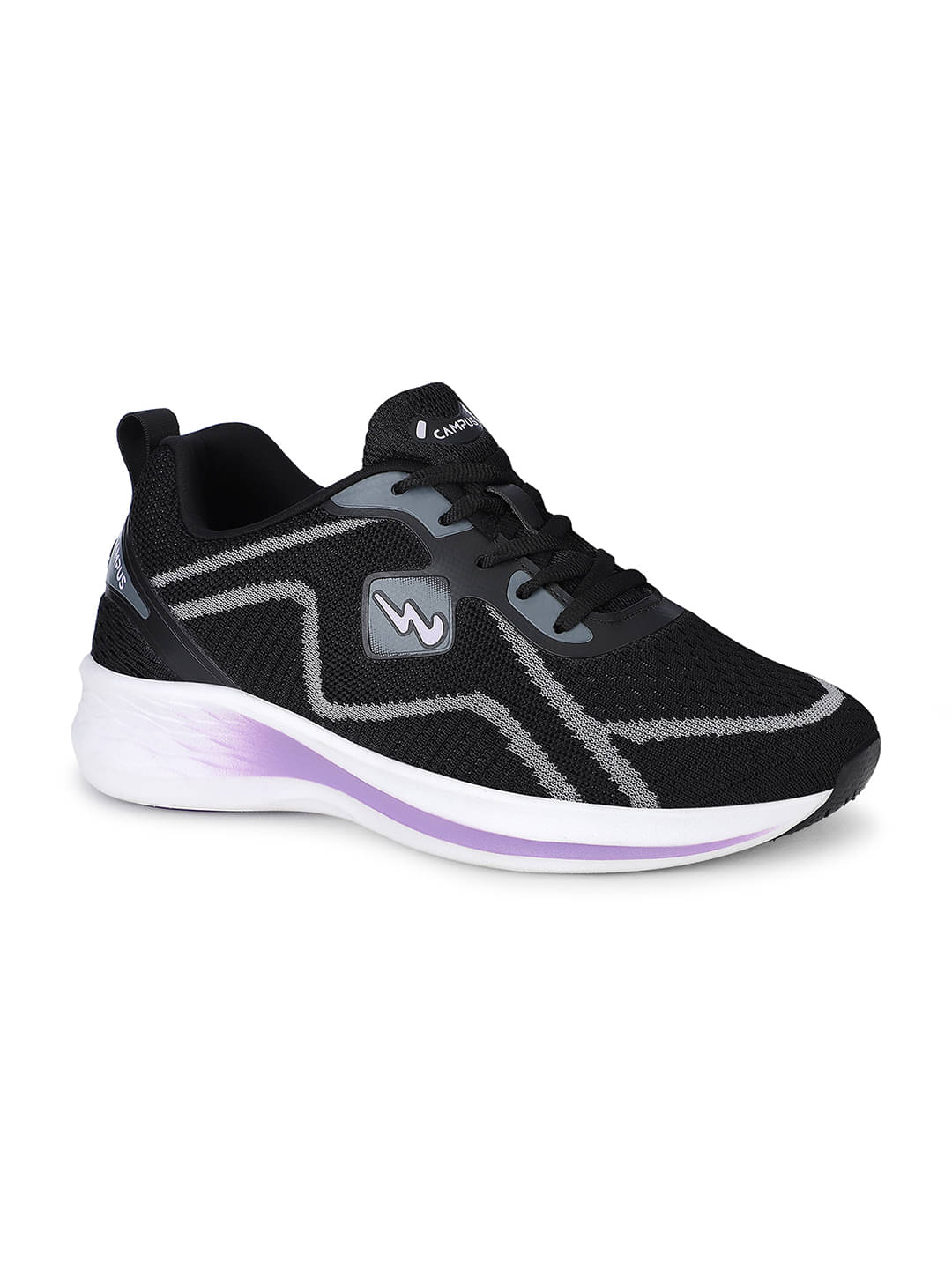     			Campus - Black Women's Running Shoes