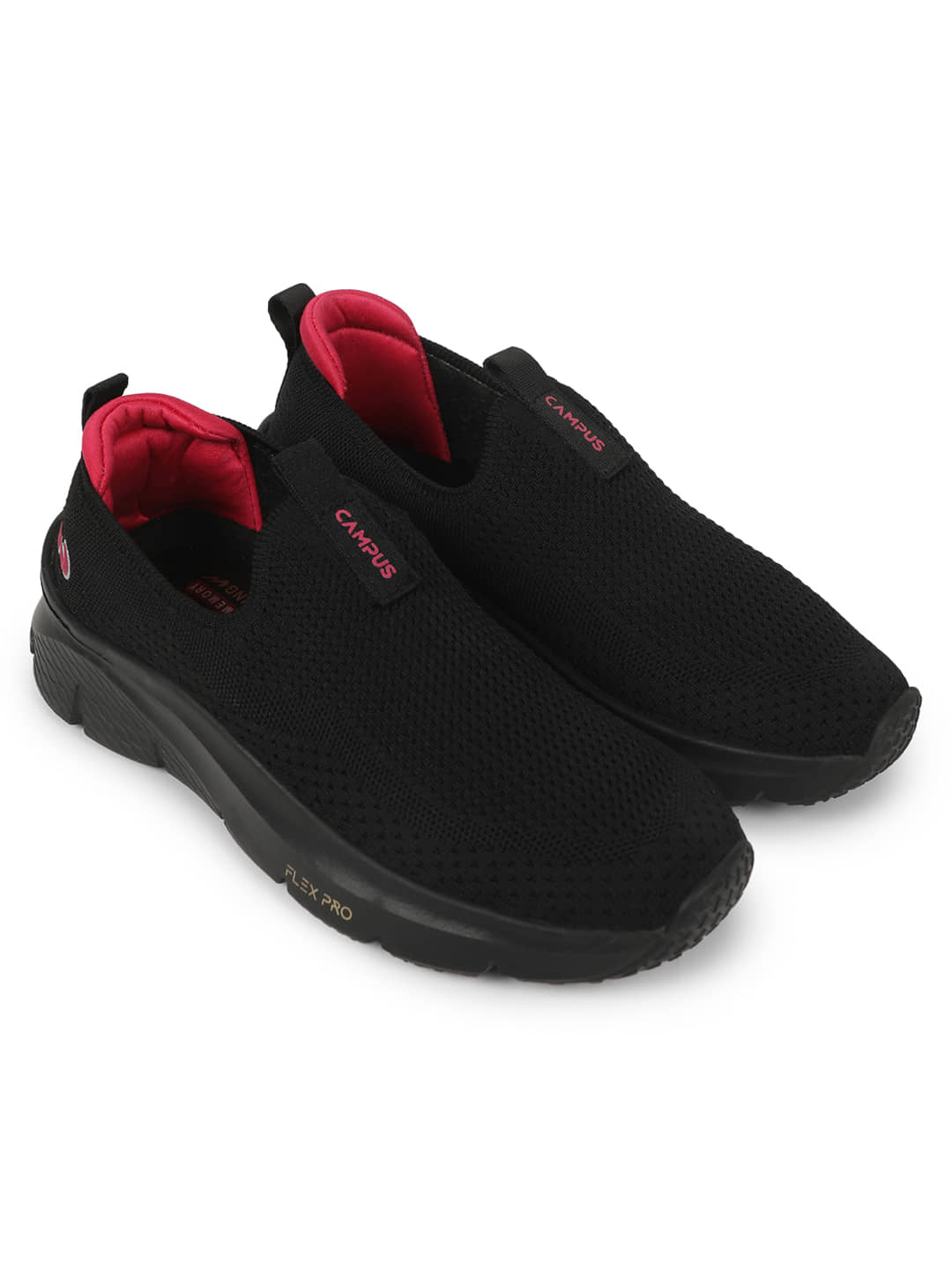 Campus Black Women's Slip On - Casual Shoes | Buy online on ZillyBuy
