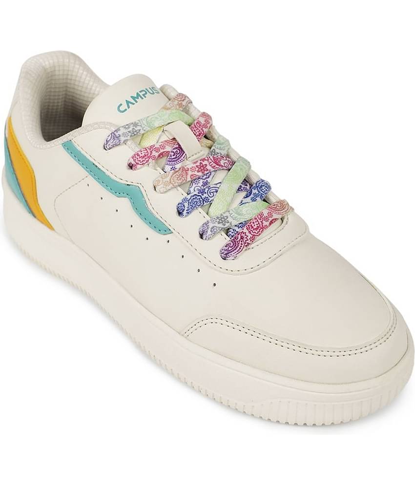 Campus White Women's Sneakers