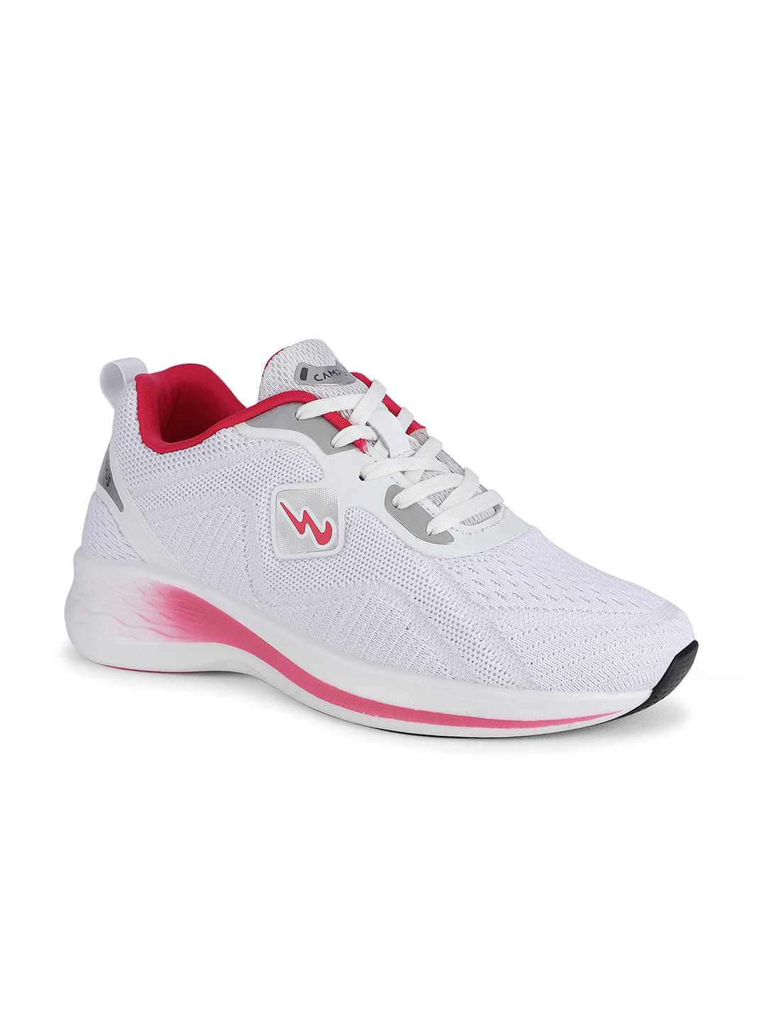     			Campus - White Women's Running Shoes