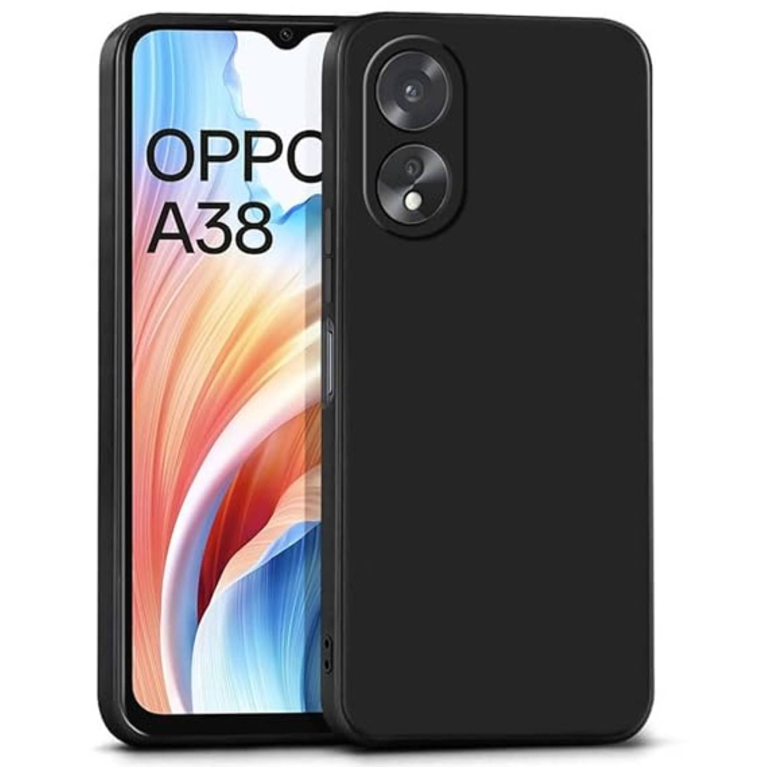 Case Vault Covers Silicon Soft cases Compatible For Silicon Oppo A38 4G ( Pack of 1 ) Case Vault Covers Silicon Soft cases Compatible For Silicon Oppo A38 4G ( Pack of 1 )