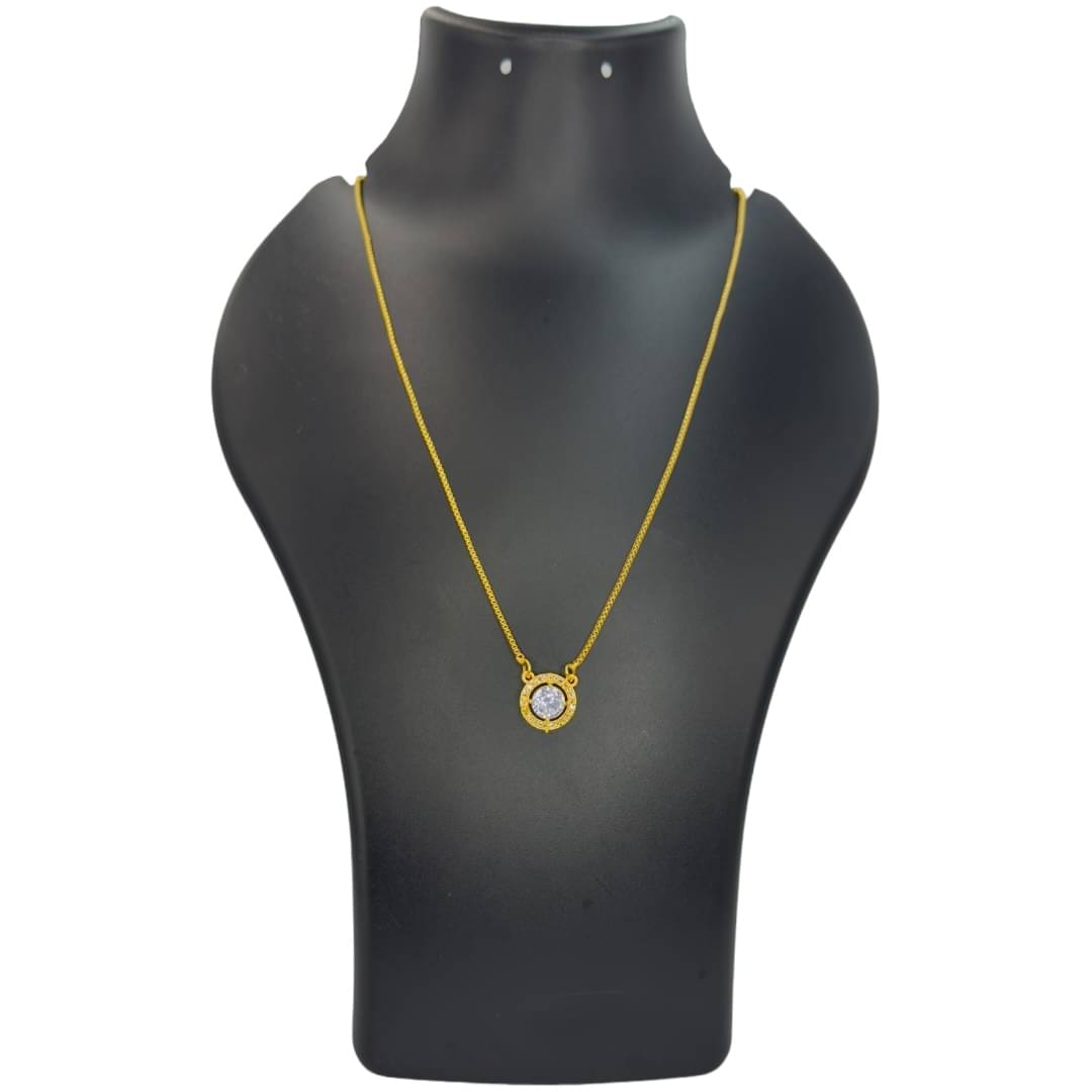     			Charms Gold Plated Chain ( Set of 1 )