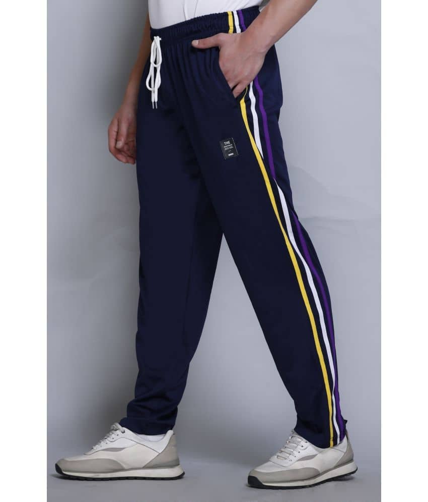 HVBK Blue Polyester Men's Trackpants ( Pack of 1 ) - Track Pants | Buy online on ZillyBuy
