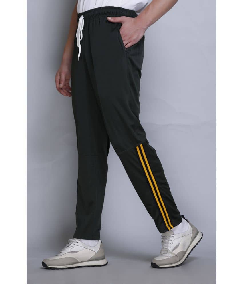 HVBK Olive Green Polyester Men's Trackpants ( Pack of 1 ) - Track Pants | Buy online on ZillyBuy