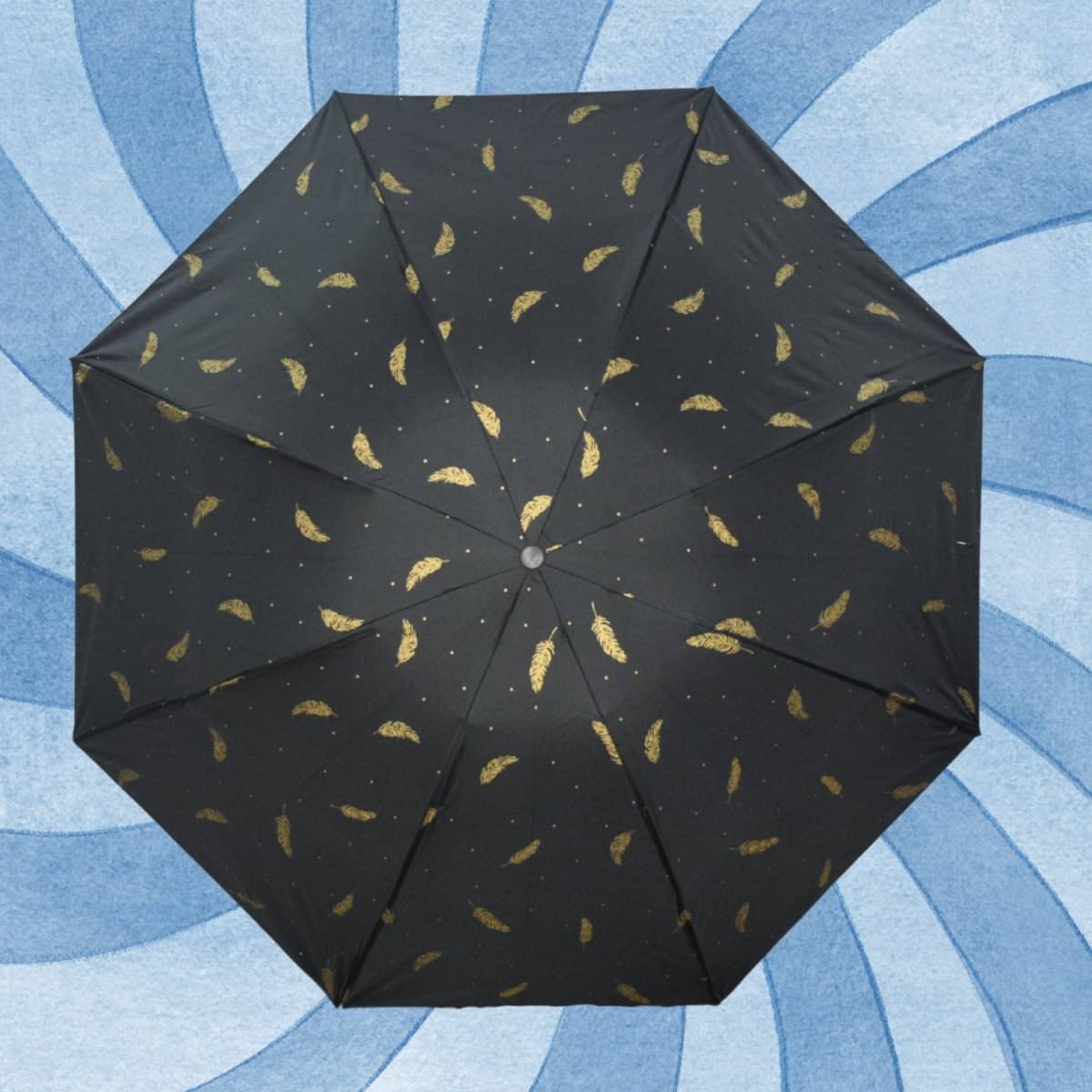     			KEKEMI Black Umbrella