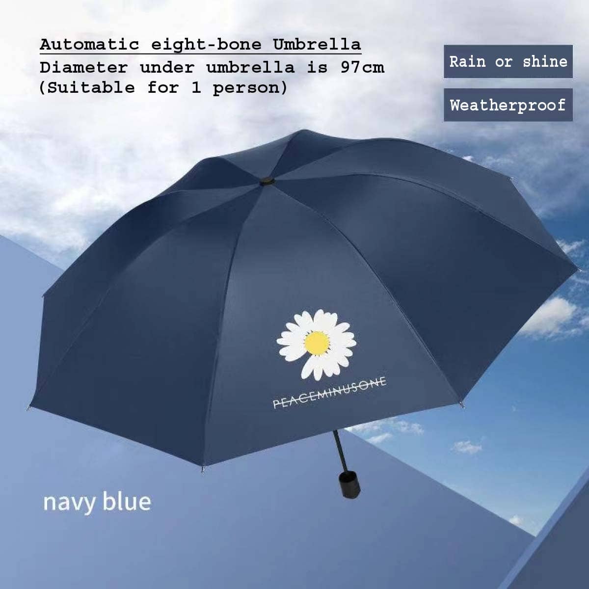 KEKEMI Navy Umbrella