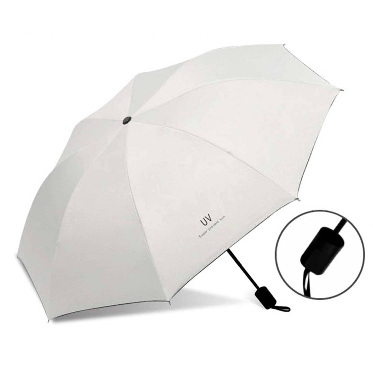 KEKEMI Silver Umbrella