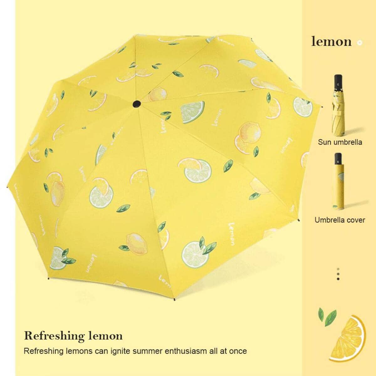 KEKEMI Yellow Umbrella