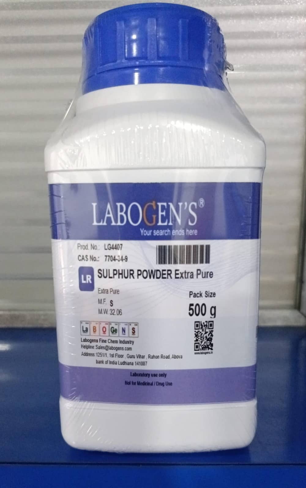 LABOGENS SULPHUR POWDER Extra Pure 500gm