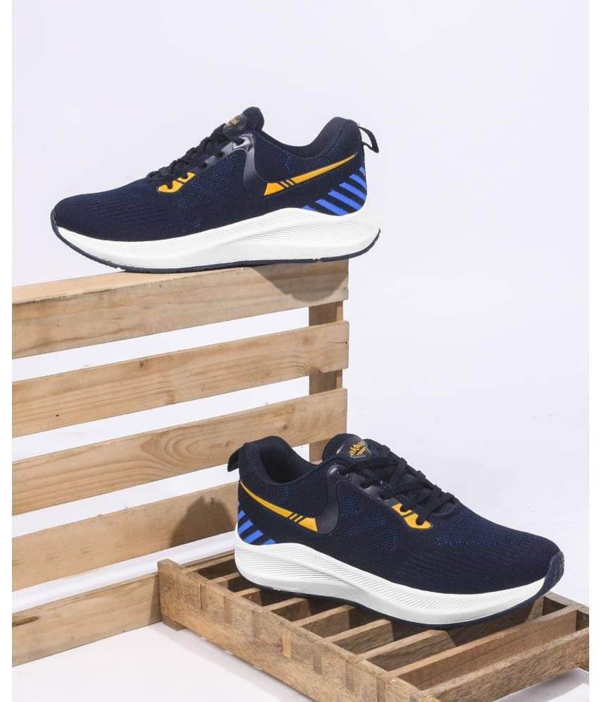 Lakhani Aashirwad E-Kick-08_Navy Navy Men's Sports Running Shoes     			Lakhani Aashirwad E-Kick-08_Navy Navy Men's Sports Running Shoes