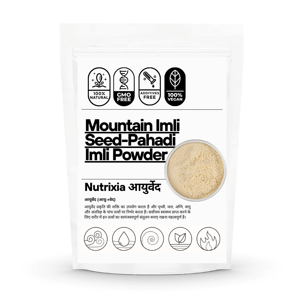 Nutrixia Mountain Tamarind Seeds Powder Pahadi Imli Beej, Garbeej, Gella, 100 gm Nutrixia Mountain Tamarind Seeds Powder Pahadi Imli Beej, Garbeej, Gella, 100 gm