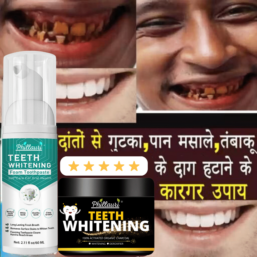    			Phillauri Teeth Whitening Kit 60