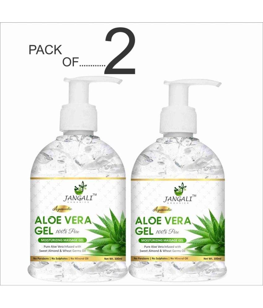     			Pure Jangali Organics Moisturizer All Skin Type Aloe Vera ( 600 ml )