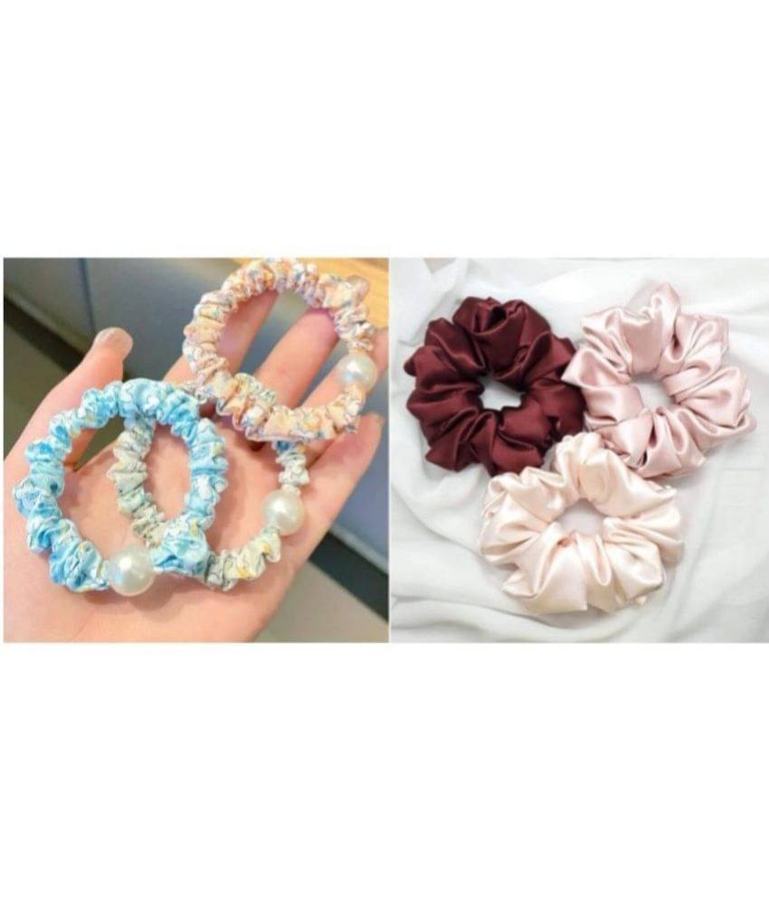     			SNOWPEARL Multi Rubber Band ( Pack of 6 )