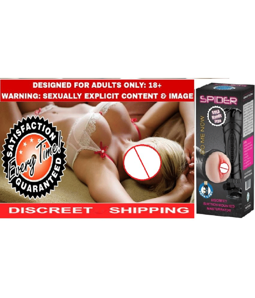     			SOLO HAND FREE SPIDER Masturbator MASTURBATOR SOFT&REAL PUSSY FOR MEN