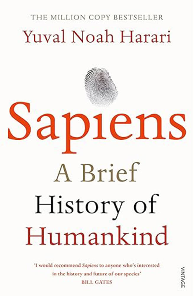     			Sapiens: A Brief History of Humankind