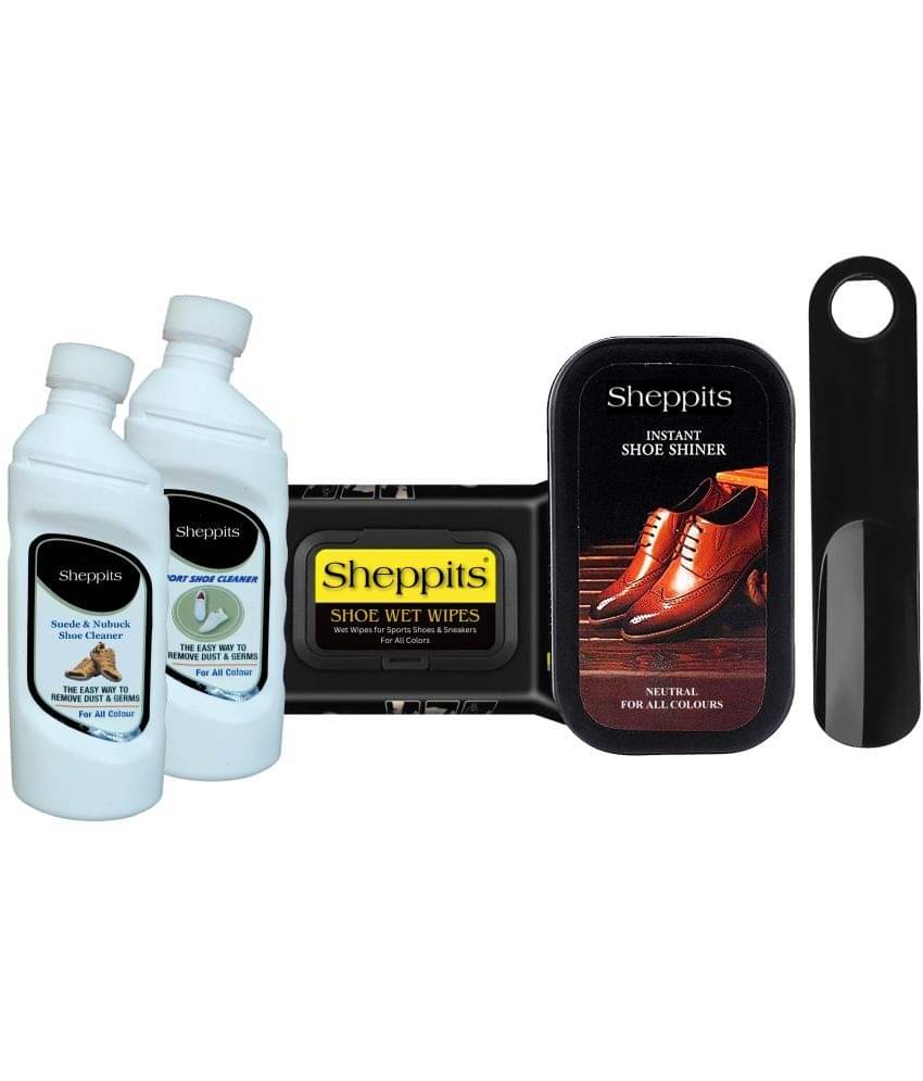     			Sheppits All Type Shoes Shoe Care Combo