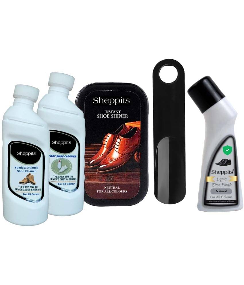     			Sheppits All Type Shoes Shoe Care Combo