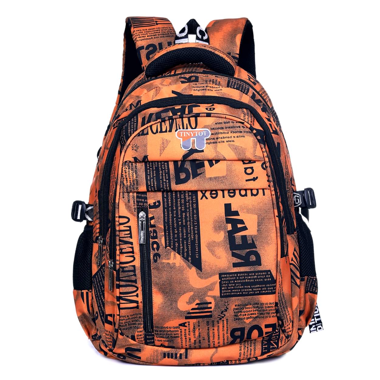 Tinytot Brown Polyester Backpack For Kids Tinytot Brown Polyester Backpack For Kids