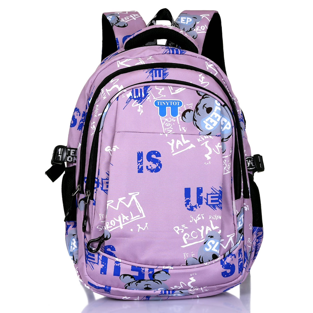 Tinytot Lavender Polyester Backpack For Kids Tinytot Lavender Polyester Backpack For Kids