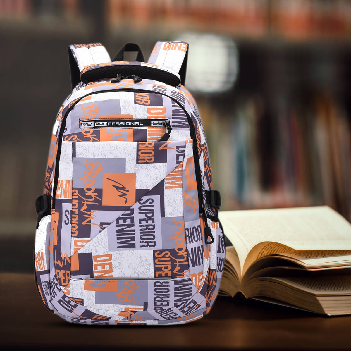     			Tinytot Multicolor Polyester Backpack For Kids
