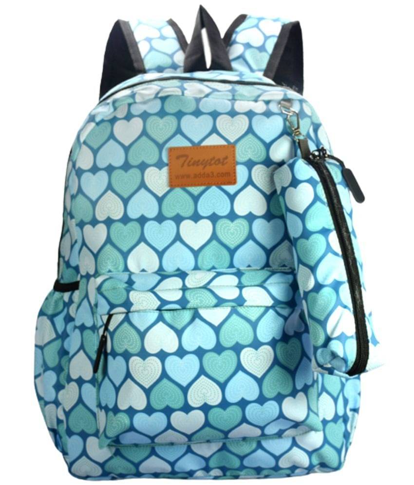     			Tinytot Multicolor Polyester Backpack For Kids