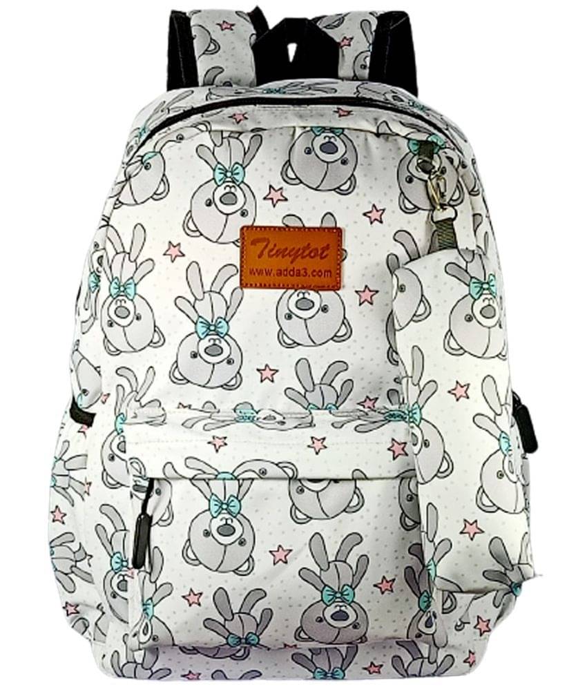 Tinytot Multicolor Polyester Backpack For Kids Tinytot Multicolor Polyester Backpack For Kids