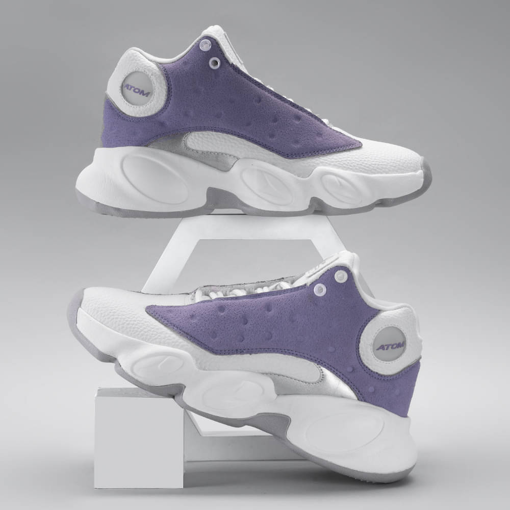     			ATOM Street Swagger Lavender Men's Sneakers