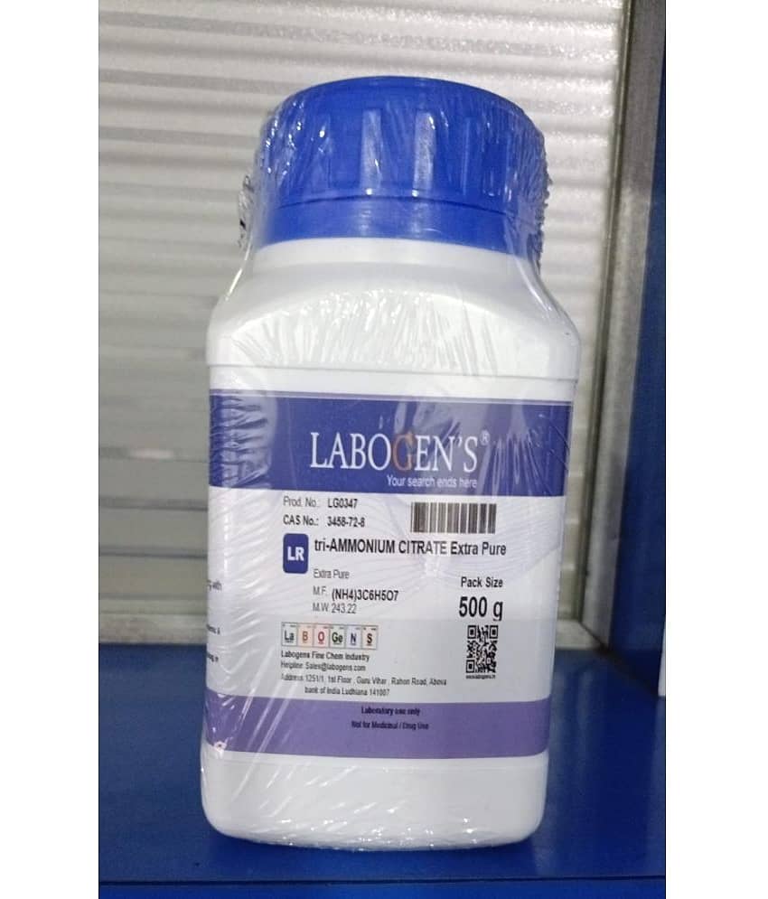 tri-AMMONIUM CITRATE (500GM) - Stationery | Buy online on ZillyBuy