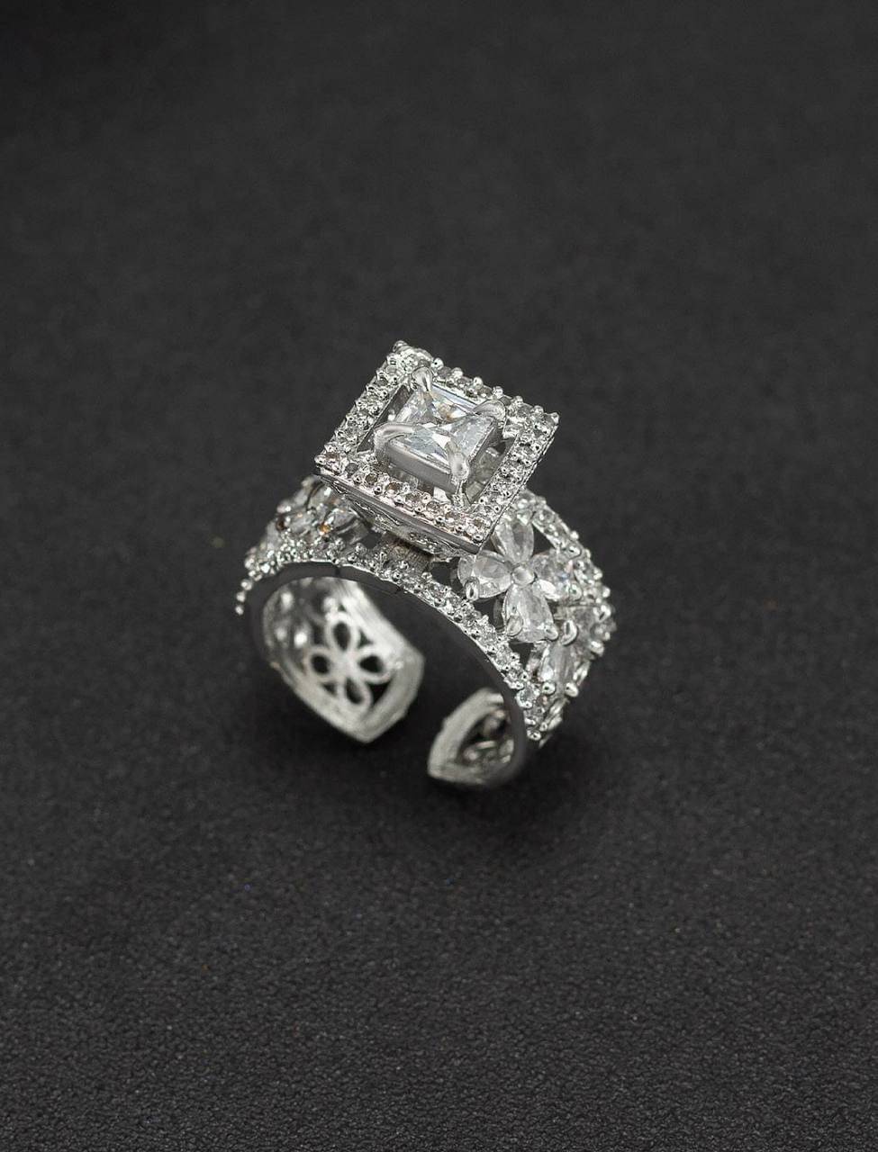 Ak Enterprise Silver Rings ( Pack of 1 )     			Ak Enterprise Silver Rings ( Pack of 1 )