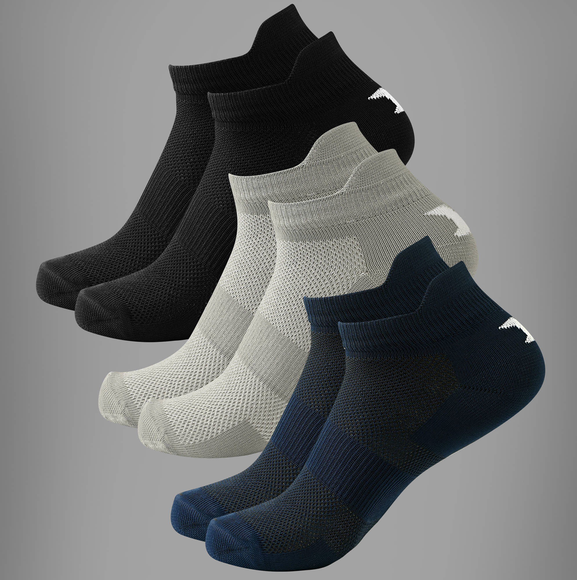 Brucella Blended Men's Printed Multicolor Ankle Length Socks ( Pack of 3 ) Brucella Blended Men's Printed Multicolor Ankle Length Socks ( Pack of 3 )