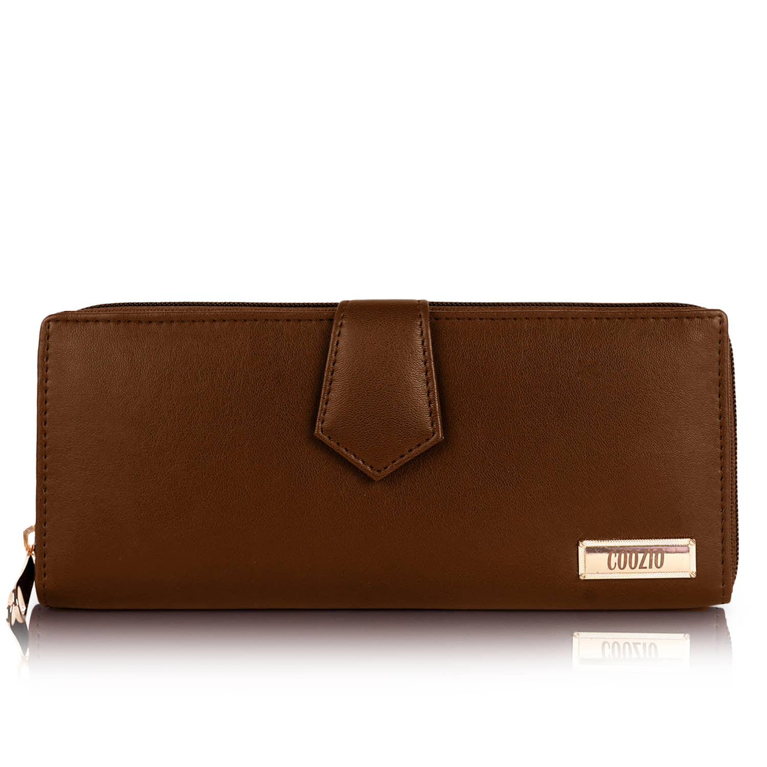 COOZIO PU Tan Women's Regular Wallet ( Pack of 1 ) - Handbags | Buy online on ZillyBuy